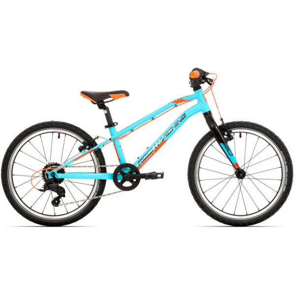 Bicicleta Rock Machine Thunder 20 2 VB 20 Albastru Cyan Negru Portocaliu 10