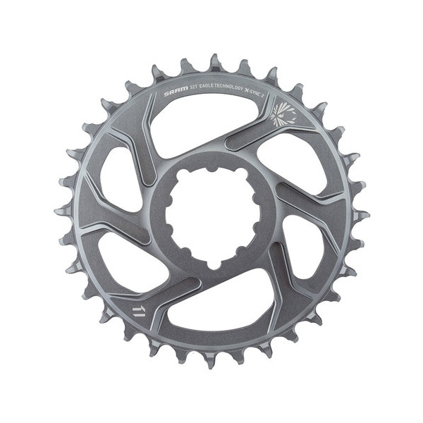 Foaie angrenaj Sram X-Sync2 Eagle 12vit, 32T DirectMount, offset6, Alu CNC, 90gr
