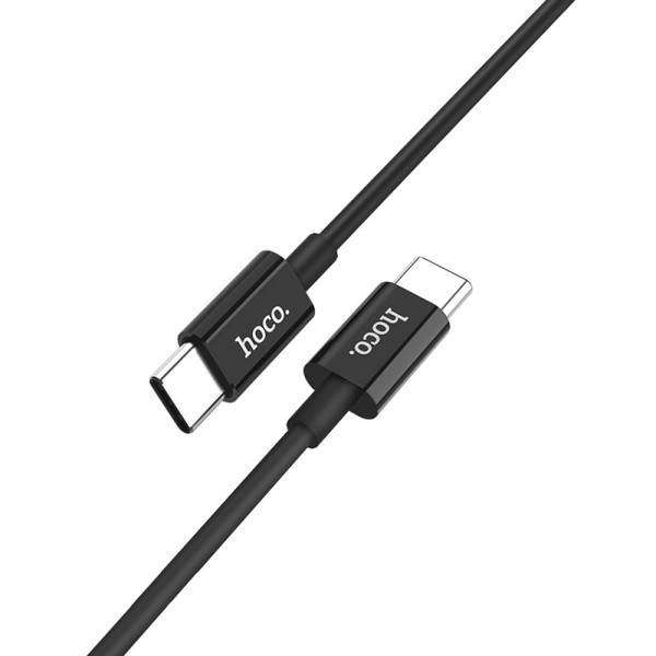 Hoco - Cablu de date Skilled (X23) - USB Type-C la USB Type-C, 15W, 3A, 1,0 m