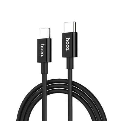 Hoco - Cablu de date Skilled (X23) - USB Type-C la USB Type-C, 15W, 3A, 1,0 m