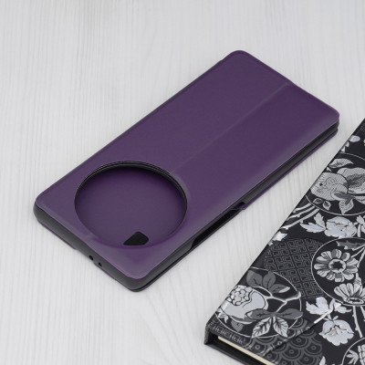 Husa pentru Honor Magic5 Lite tip carte, Skyddar Eco View Leather