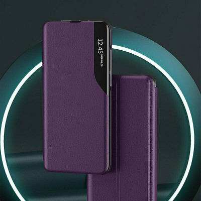 Husa pentru Honor Magic5 Lite tip carte, Skyddar Eco View Leather