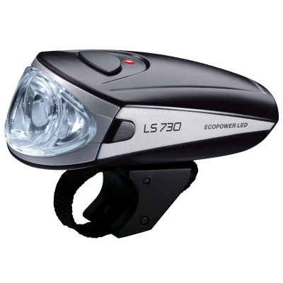 Far fata Trelock LS 730, baterii 4AA, 15 Lux, functionare  30 ore, VarioTex