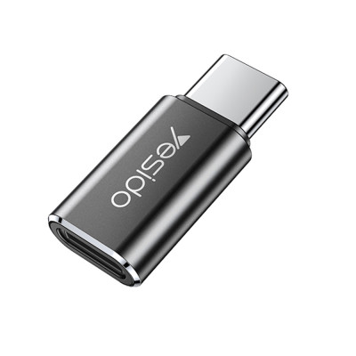Adaptor Type-C la Lightning, cu Functia OTG - Yesido (GS22), gri
