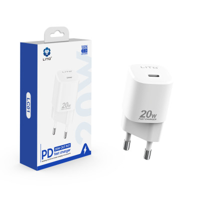 Incarcator pentru Priza Type-C - Lito (LT-LC01) - White
