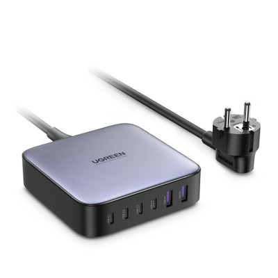 Statie incarcare GaN 4xtip C, 2xUSB 200W - Ugreen (40914) - Gray