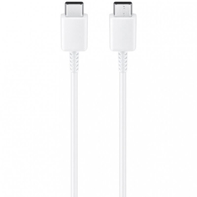 Cablu de date Samsung tip C, 3A, 1m, alb, bulk, EP-DA705BWE