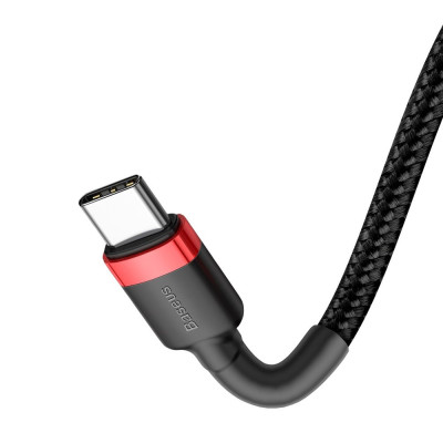 Cablu Type-C la Type-C, Fast Charging, 60W, 20V, 3A, 2m - Baseus Cafule (CATKLF-H91)