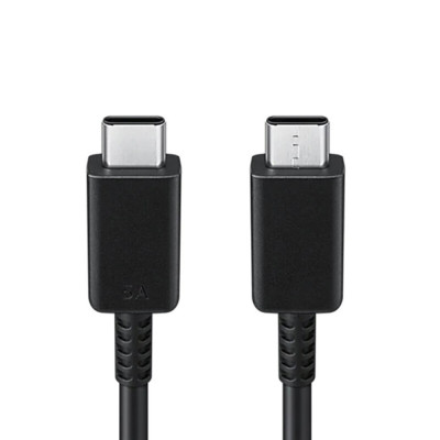 Cablu de Date USB-C to Type-C Super Fast Charging 5A, 1m - Samsung (EP-DN975BBEGWW) - Black (Bulk Packing)
