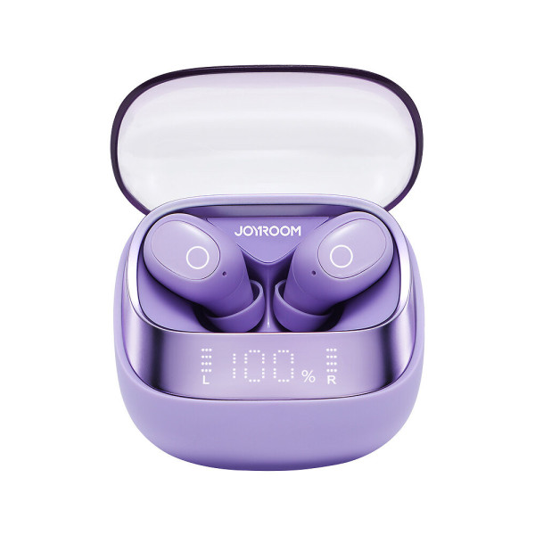 Casti Bluetooth 5.3, True Wireless, Digital Display, IP54 -JoyRoom (JR-DB2) - Purple