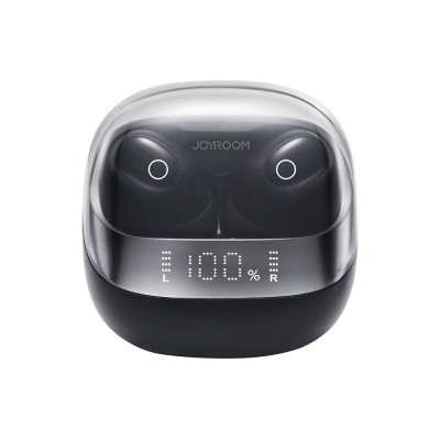 Casti Bluetooth 5.3, True Wireless, Digital Display, IP54 -JoyRoom (JR-DB2) - Black
