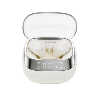 Casti Bluetooth 5.3, True Wireless, Digital Display, IP54 -JoyRoom (JR-DB2) - White