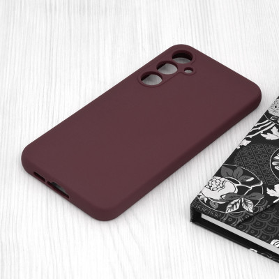 Husa pentru Samsung Galaxy A55 5G - Techsuit Soft Edge Silicone - Plum Violet