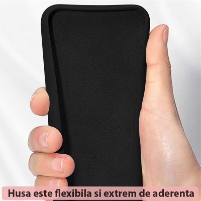 Husa pentru Samsung Galaxy A15 4G / A15 5G - Techsuit Soft Edge Silicone - Black