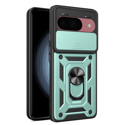 Husa pentru Google Pixel 9 , 9 Pro - Techsuit CamShield Series - Green