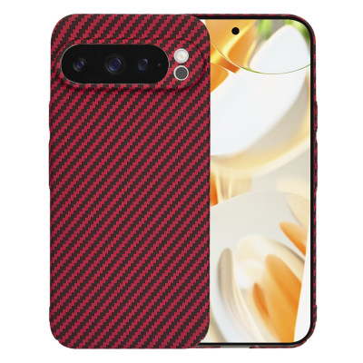 Husa pentru Google Pixel 9 Pro - Techsuit Carbonite FiberShell - Red