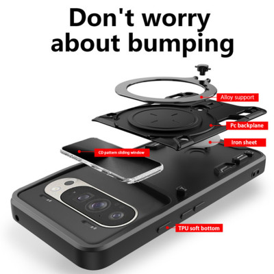 Husa pentru Google Pixel 9 , 9 Pro - Techsuit CamGuard Pro - Red