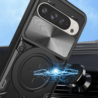 Husa pentru Google Pixel 9 , 9 Pro - Techsuit CamGuard Pro - Red