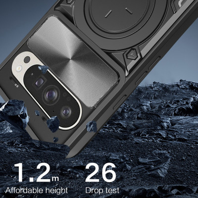 Husa pentru Google Pixel 9 , 9 Pro - Techsuit CamGuard Pro - Red