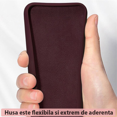 Husa pentru Oppo A58 5G / A78 5G - Techsuit Soft Edge Silicone - Plum Violet