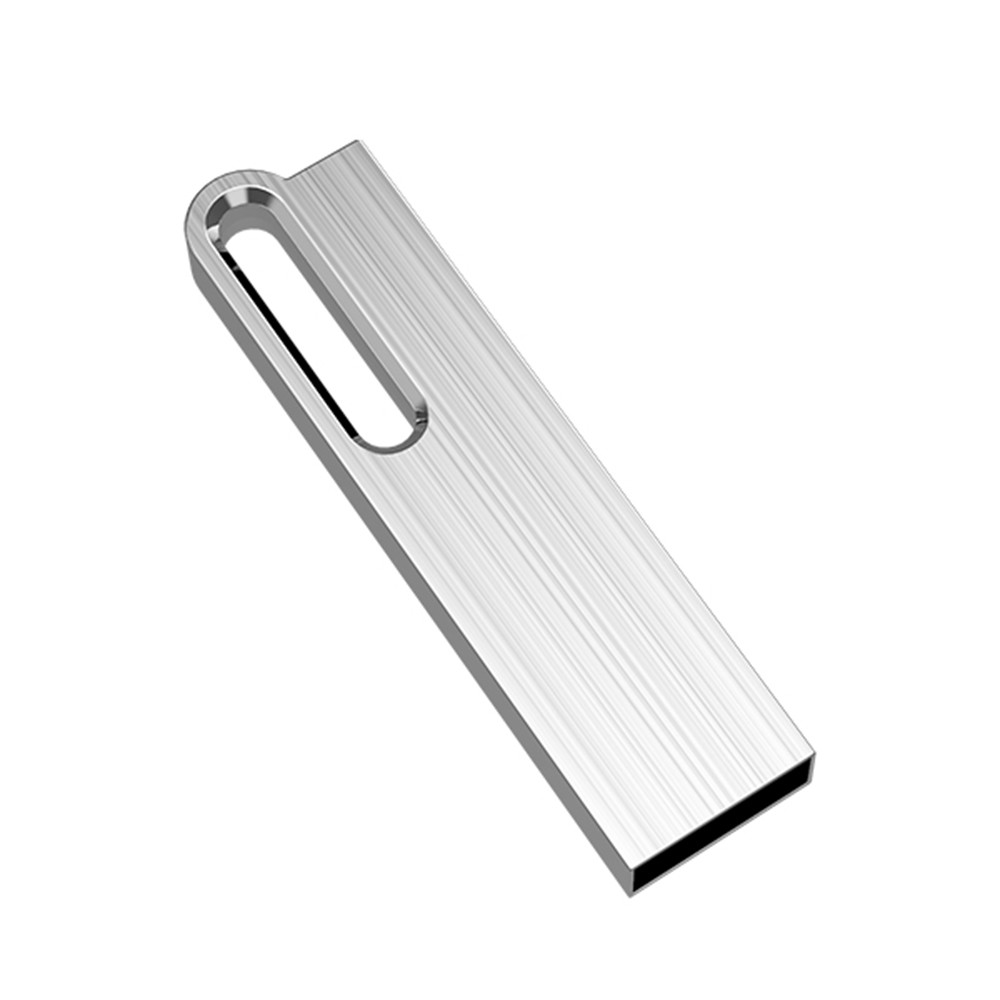 Stick Memorie USB High Speed Din Aluminiu USAMS 64GB – US-ZB099 – Argintiu