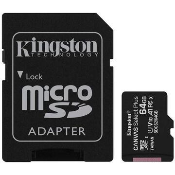 Card memorie Kingston Canvas Select Plus SDCS2/64GB